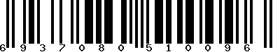 Code barre 6937080510096