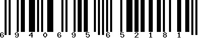 EAN-13 : 6940695652181 EAN-13 : 6940695652181