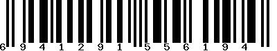 EAN-13 : 6941291556194 EAN-13 : 6941291556194