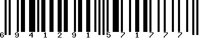 EAN-13 : 6941291571777 EAN-13 : 6941291571777