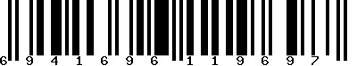 Code barre 6941696119697