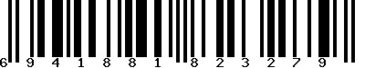 EAN-13 : 6941881823279