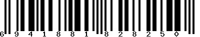EAN-13 : 6941881828250