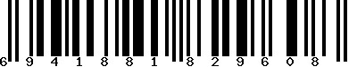 EAN-13 : 6941881829608