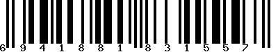 EAN-13 : 6941881831557