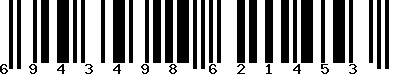 EAN-13 : 6943498621453