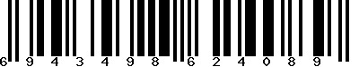 EAN-13 : 6943498624089