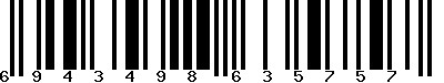 EAN-13 : 6943498635757