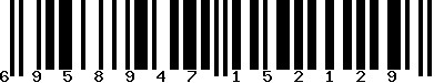 EAN-13 : 6958947152129 EAN-13 : 6958947152129