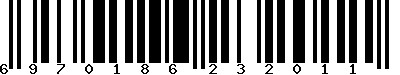 EAN-13 : 6970186232011