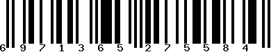 EAN-13 : 6971365275584 EAN-13 : 6971365275584
