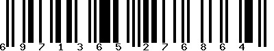 EAN-13 : 6971365276864 EAN-13 : 6971365276864