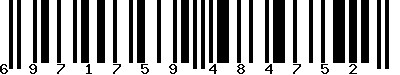 EAN-13 : 6971759484752