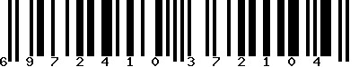 EAN-13 : 6972410372104 EAN-13 : 6972410372104