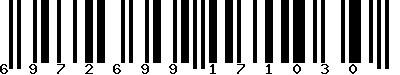 EAN-13 : 6972699171030 EAN-13 : 6972699171030