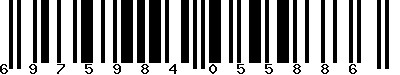EAN-13 : 6975984055886 EAN-13 : 6975984055886