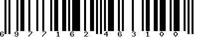 EAN-13 : 6977162463100 EAN-13 : 6977162463100