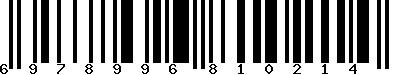 EAN-13 : 6978996810214