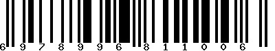 EAN-13 : 6978996811006