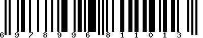 EAN-13 : 6978996811013
