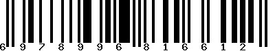 EAN-13 : 6978996816612