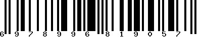 EAN-13 : 6978996819057