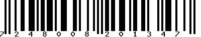 EAN-13 : 7248008201347 EAN-13 : 7248008201347