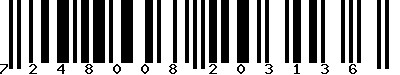 EAN-13 : 7248008203136 EAN-13 : 7248008203136