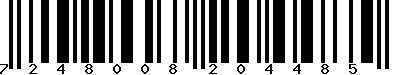EAN-13 : 7248008204485