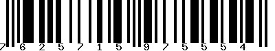 EAN-13 : 7625715975554 EAN-13 : 7625715975554