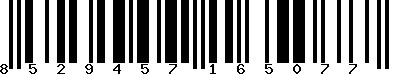 EAN-13 : 8529457165077 EAN-13 : 8529457165077
