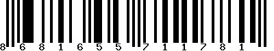 EAN-13 : 8681655711781 EAN-13 : 8681655711781