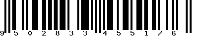EAN-13 : 9502833455176 EAN-13 : 9502833455176