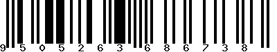 EAN-13 : 9505263686738 EAN-13 : 9505263686738