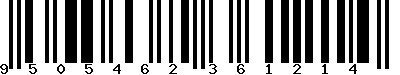 EAN-13 : 9505462361214 EAN-13 : 9505462361214