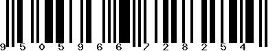 EAN-13 : 9505966728254 EAN-13 : 9505966728254