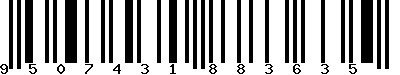 EAN-13 : 9507431883635 EAN-13 : 9507431883635