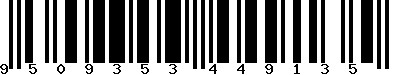 EAN-13 : 9509353449135 EAN-13 : 9509353449135