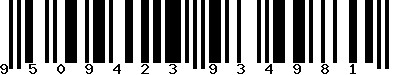 EAN-13 : 9509423934981 EAN-13 : 9509423934981