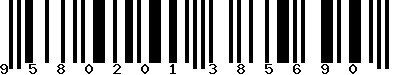 Code barre 9580201385690