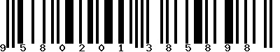 EAN-13 : 9580201385898 EAN-13 : 9580201385898