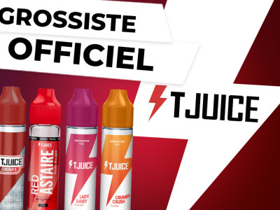 Grossiste officiel TJuice France : les meilleurs e-liquides !
