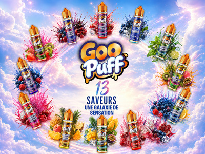 E-liquides Goo Puff : le fournisseur français du goût puff !